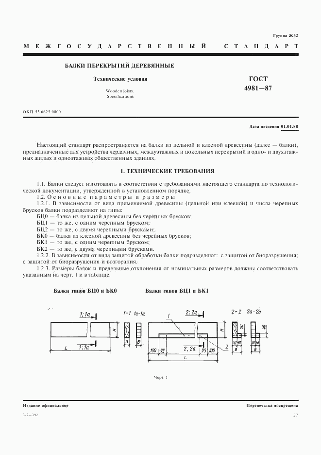 ГОСТ 4981-87, страница 1