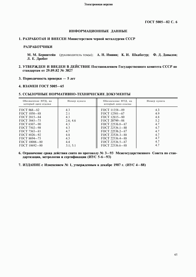 ГОСТ 5005-82, страница 6