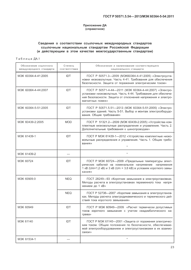 ГОСТ Р 50571.5.54-2013, страница 27