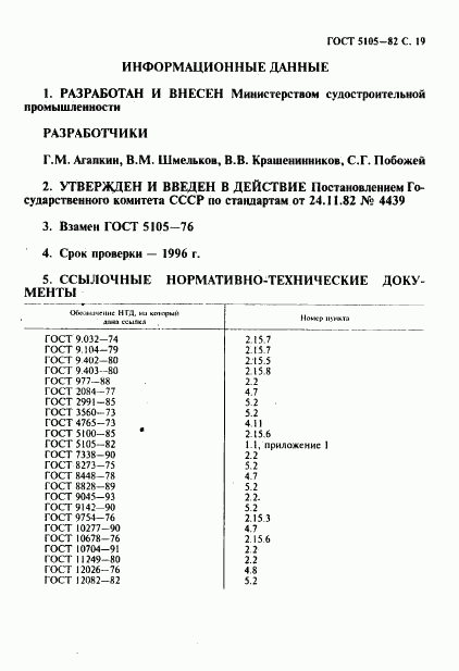 ГОСТ 5105-82, страница 20