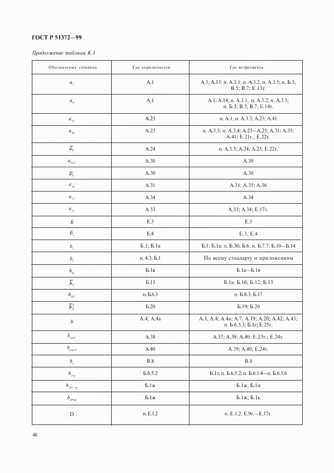 ГОСТ Р 51372-99, страница 52