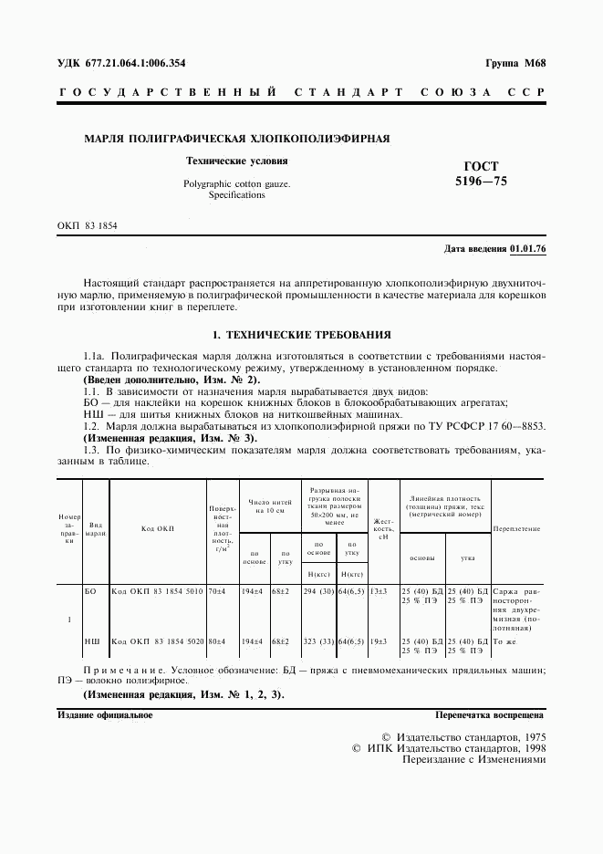 ГОСТ 5196-75, страница 2