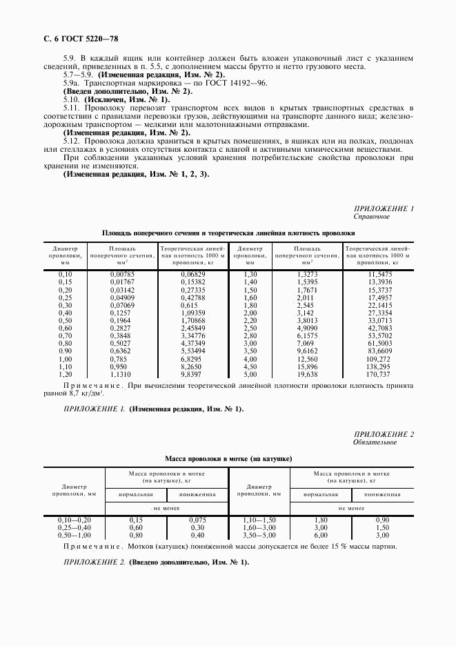 ГОСТ 5220-78, страница 8