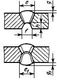 ГОСТ 5264-80 Ручная дуговая сварка. Соединения сварные. Основные типы, конструктивные элементы и размеры (с Изменением N 1)