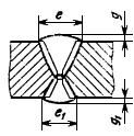 ГОСТ 5264-80 Ручная дуговая сварка. Соединения сварные. Основные типы, конструктивные элементы и размеры (с Изменением N 1)