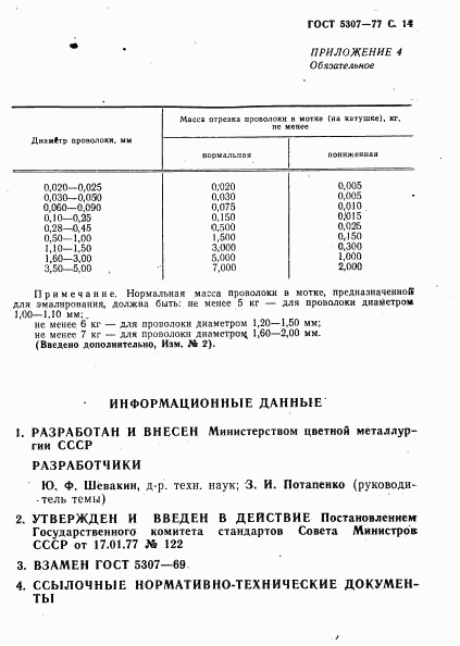 ГОСТ 5307-77, страница 15