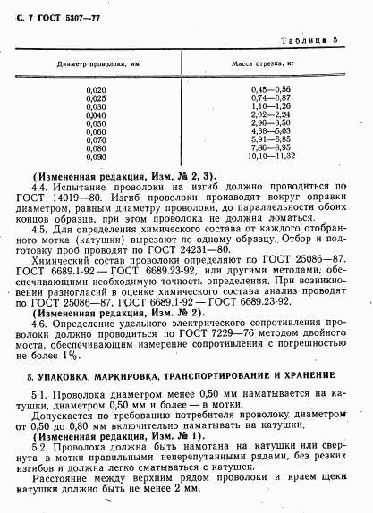 ГОСТ 5307-77, страница 8