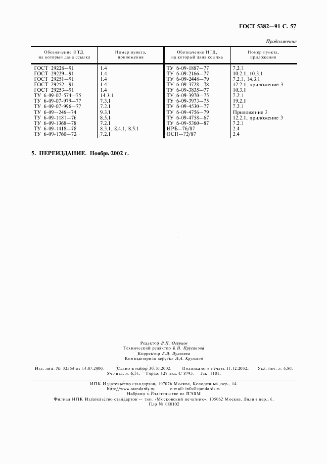 ГОСТ 5382-91, страница 58