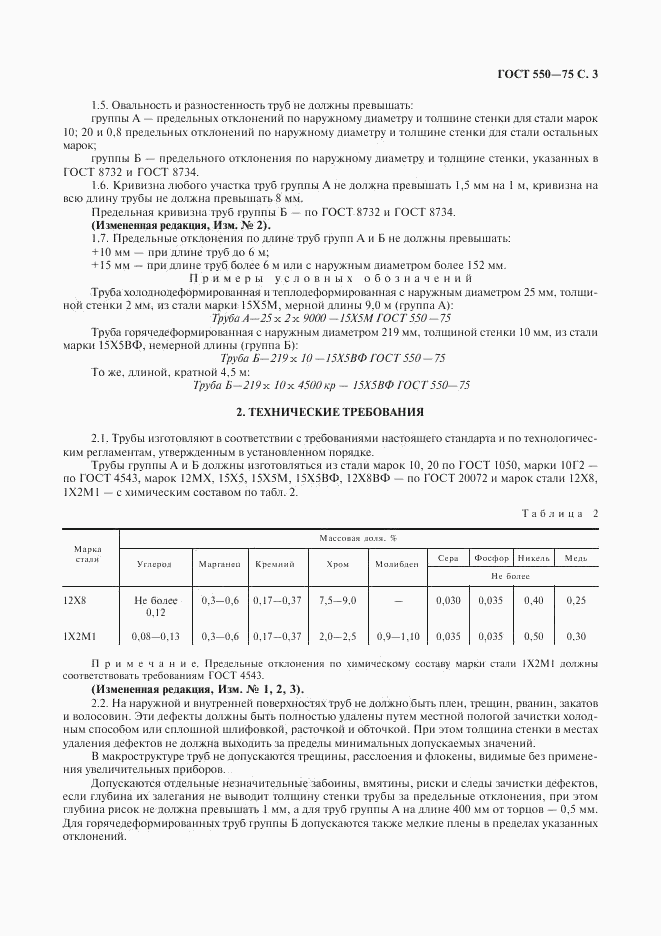 ГОСТ 550-75, страница 4