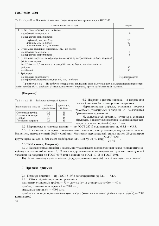 ГОСТ 5500-2001, страница 21