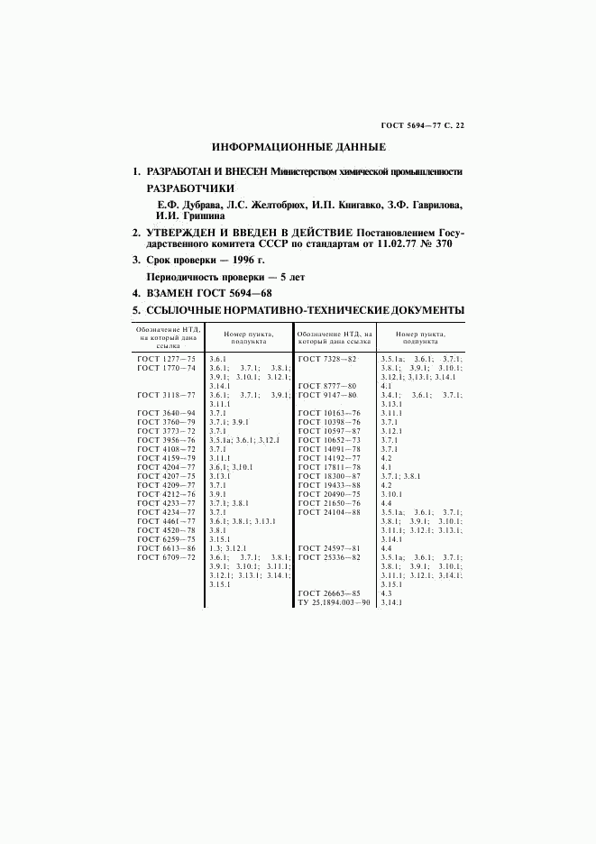 ГОСТ 5694-77, страница 23