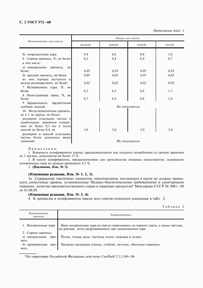 ГОСТ 572-60, страница 3