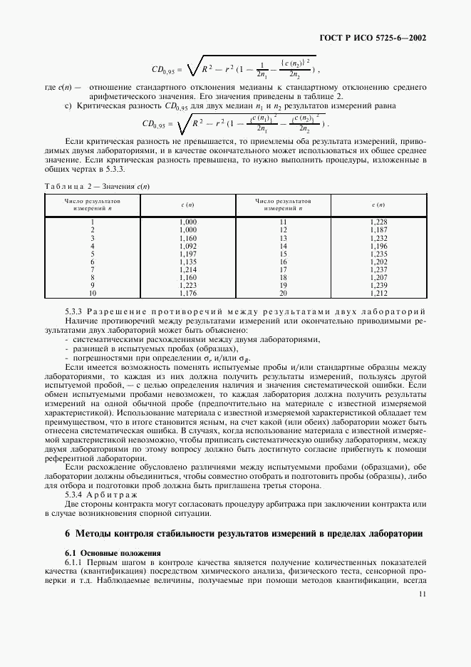 ГОСТ Р ИСО 5725-6-2002, страница 19