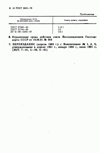 ГОСТ 5833-75, страница 13