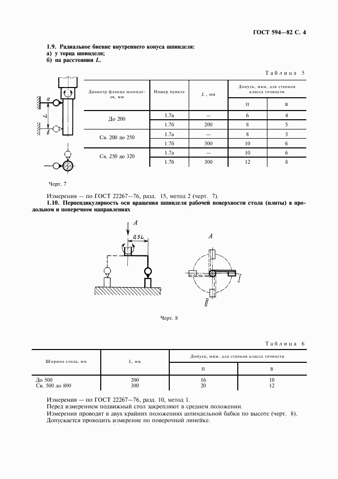 ГОСТ 594-82, страница 5