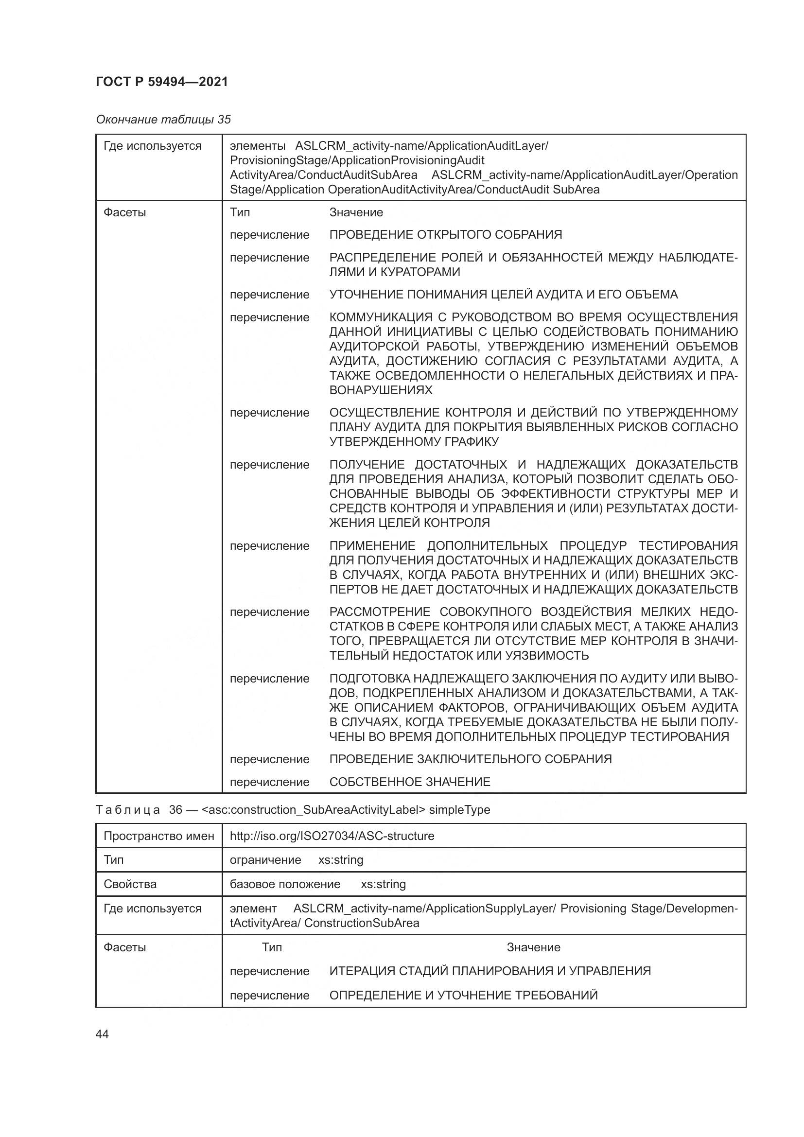 ГОСТ Р 59494-2021, страница 50