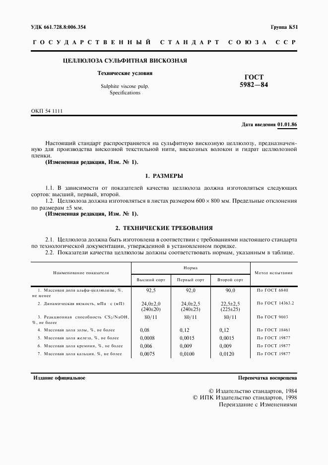 ГОСТ 5982-84, страница 2