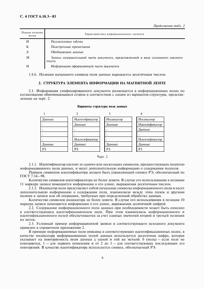 ГОСТ 6.10.3-83, страница 6