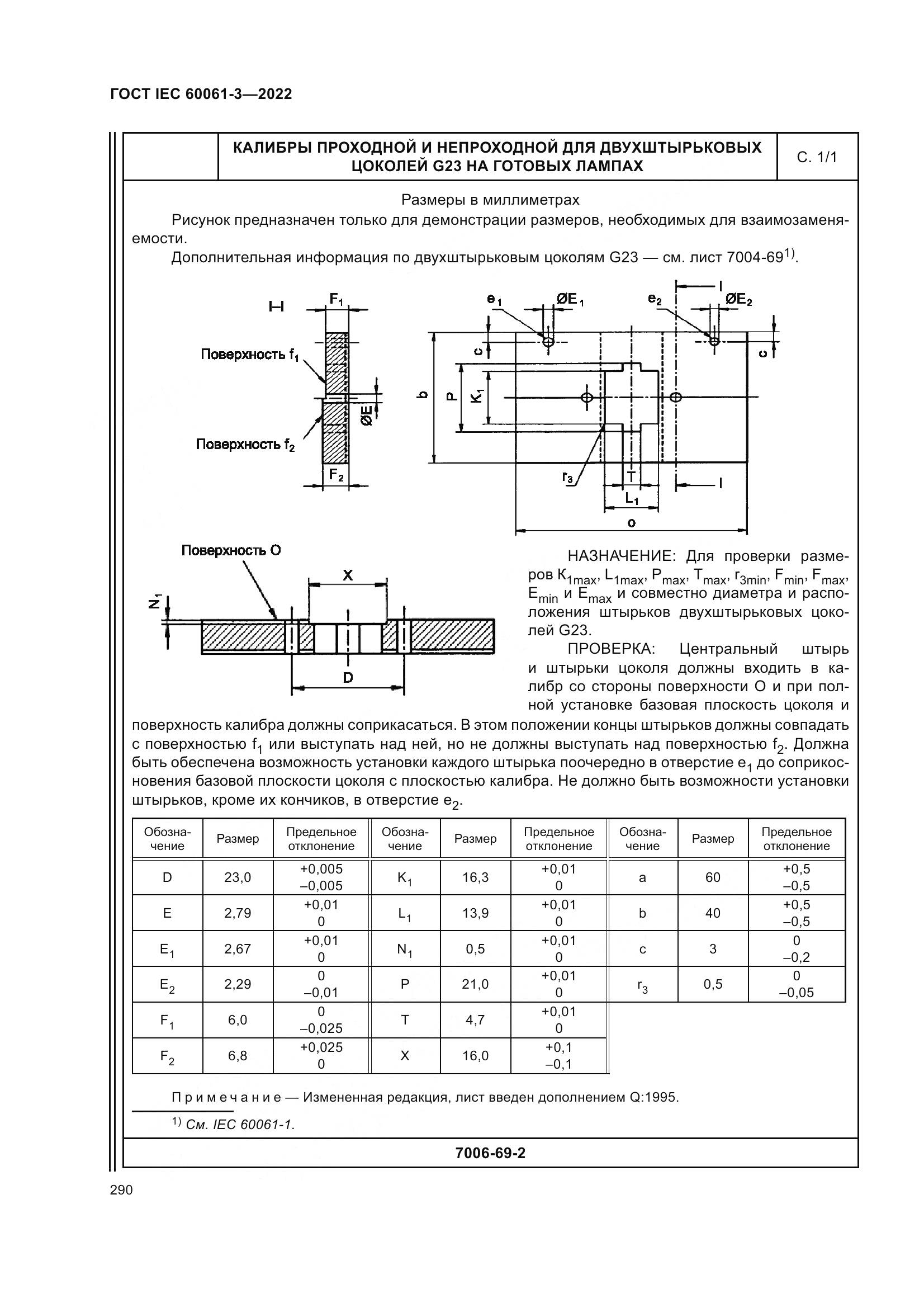 ГОСТ IEC 60061-3-2022, страница 310