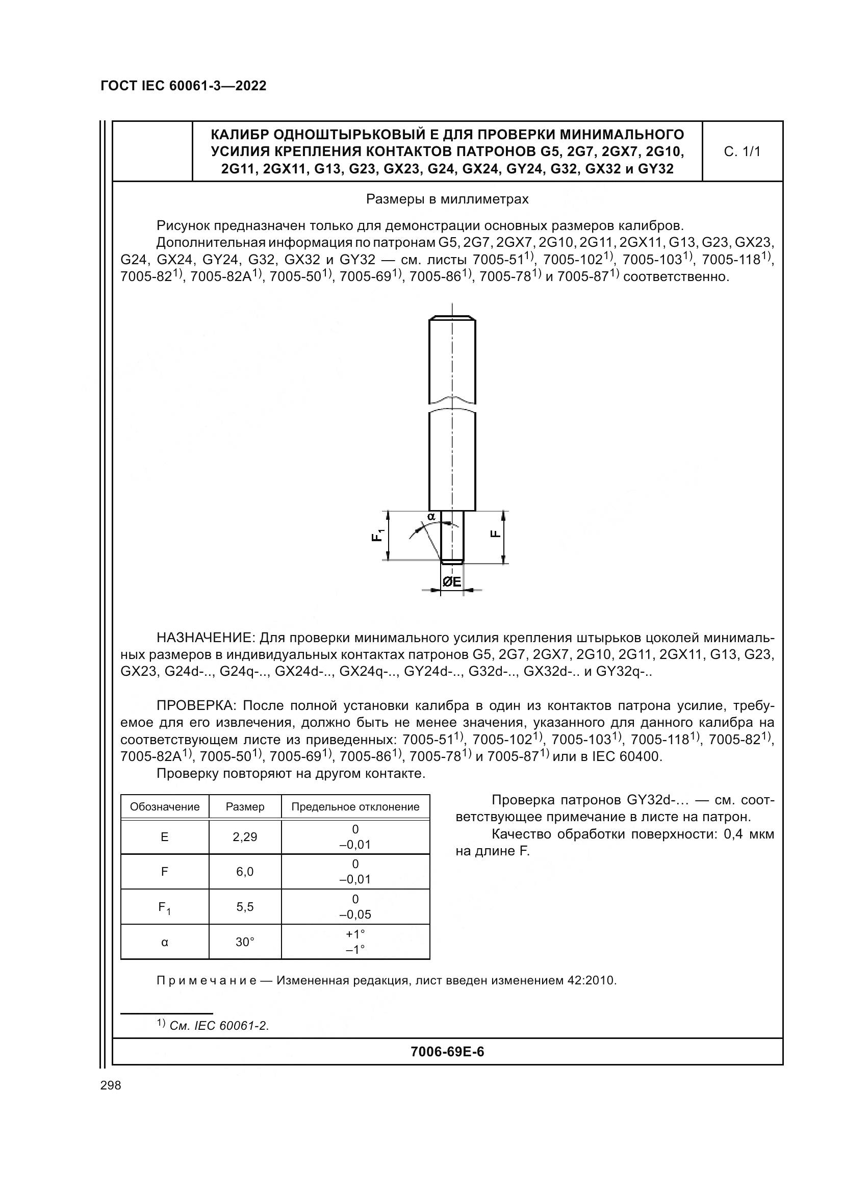 ГОСТ IEC 60061-3-2022, страница 318