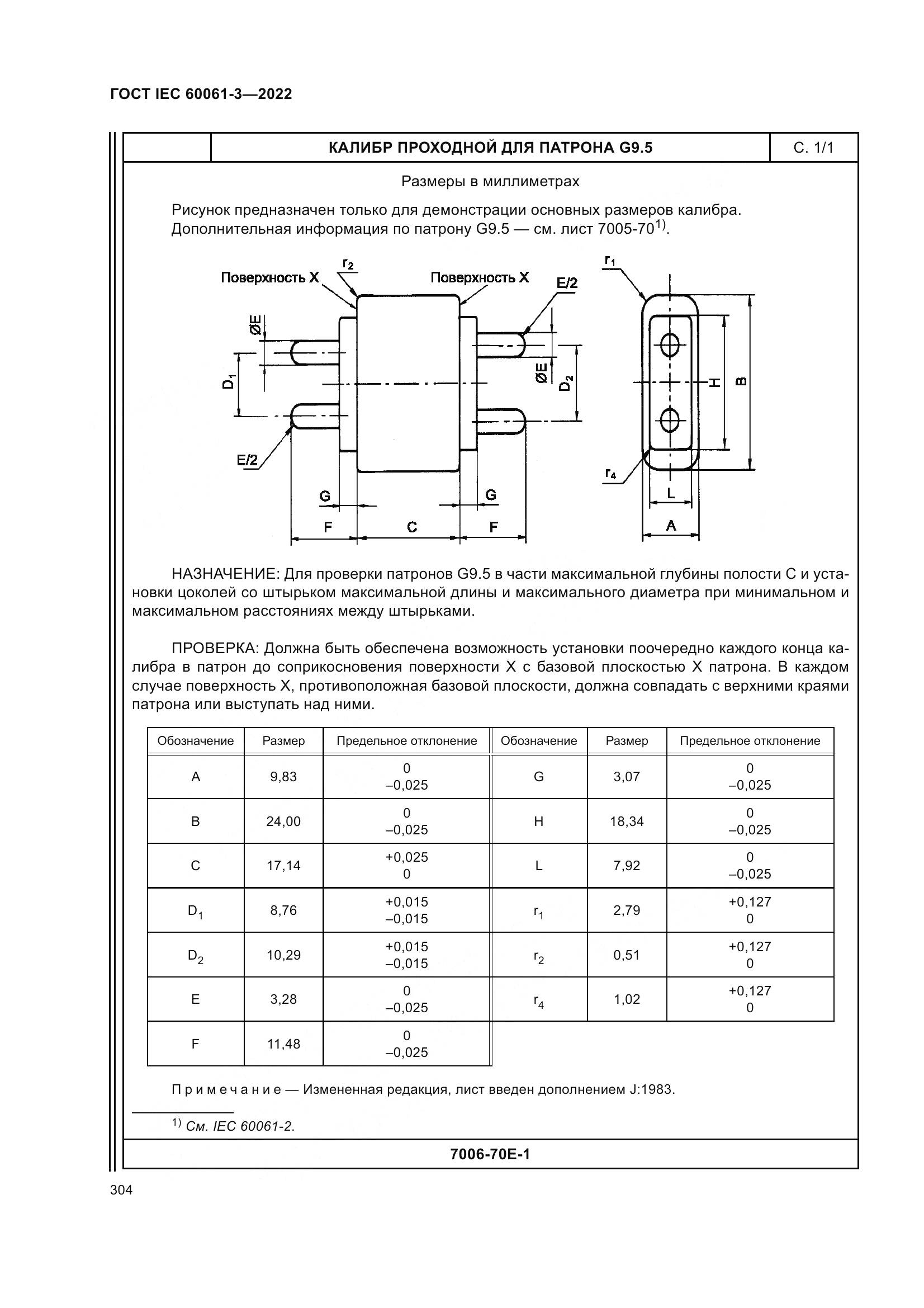 ГОСТ IEC 60061-3-2022, страница 324