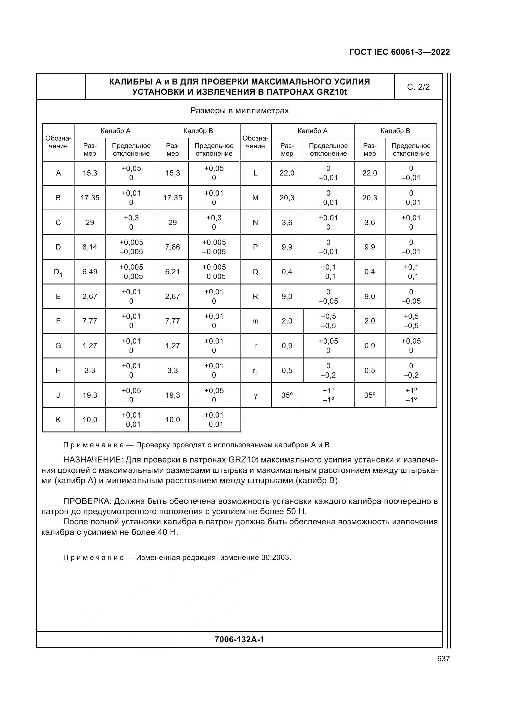 ГОСТ IEC 60061-3-2022, страница 657