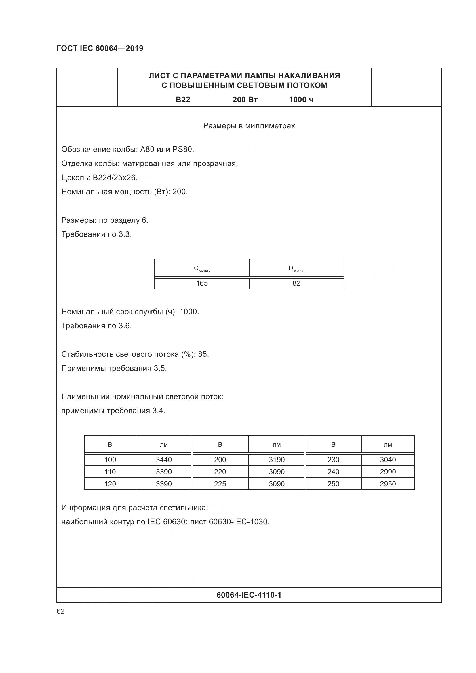 ГОСТ IEC  60064-2019, страница 66