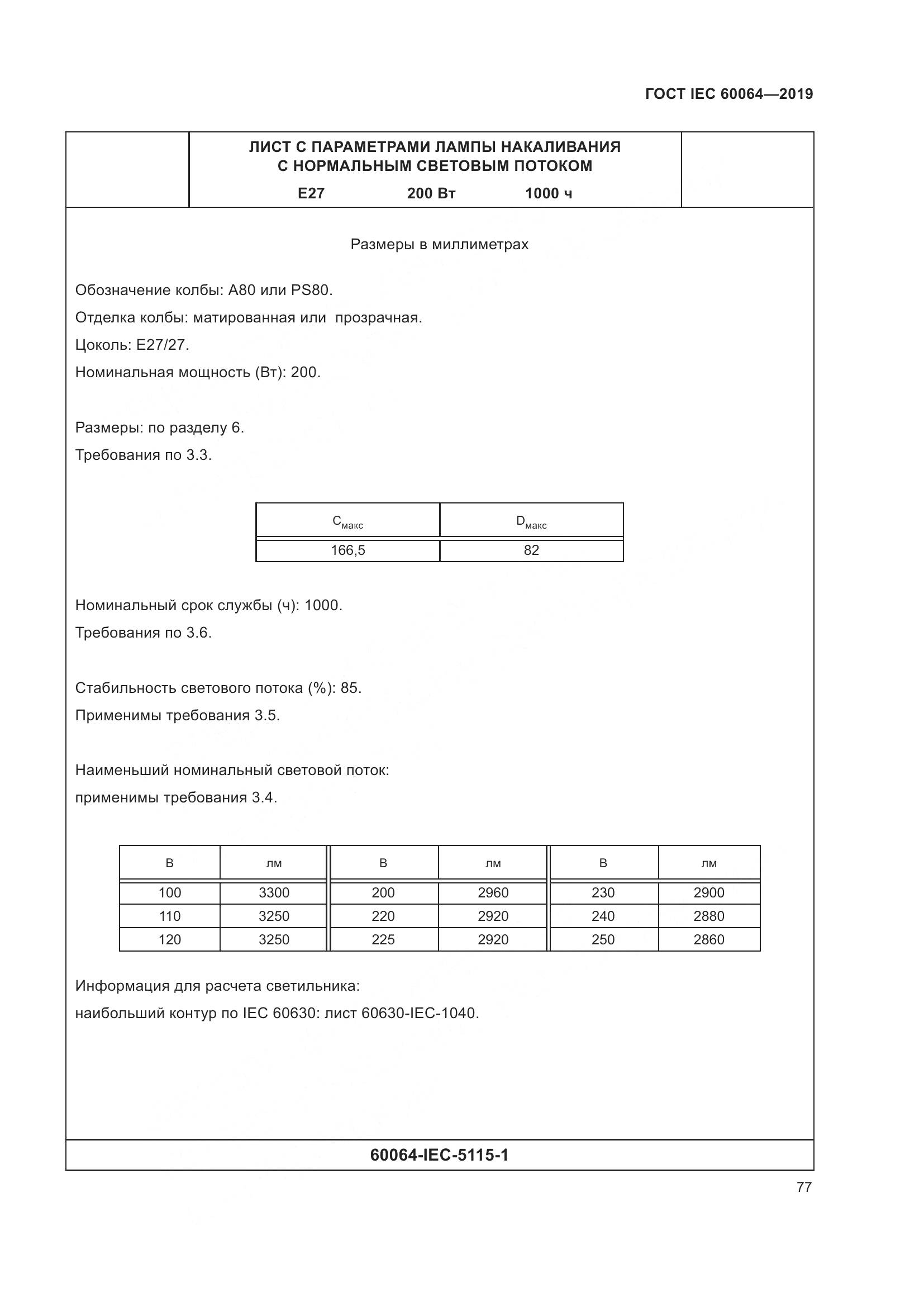 ГОСТ IEC  60064-2019, страница 81