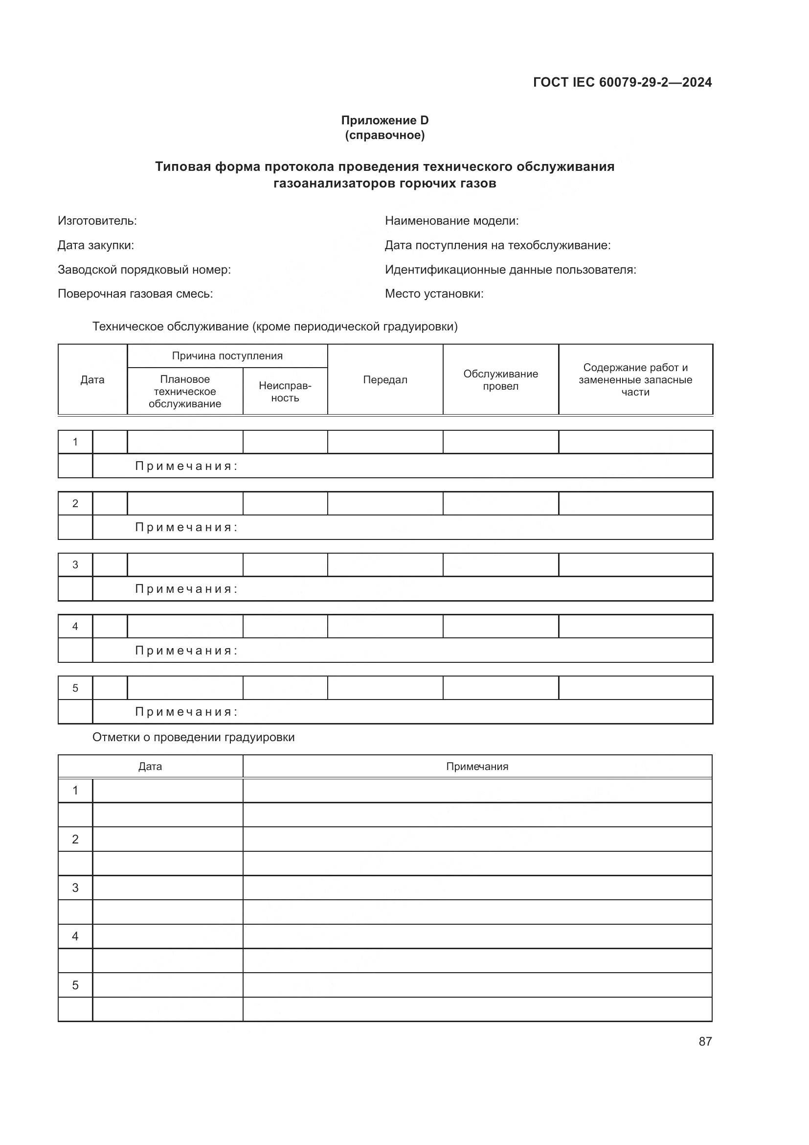 ГОСТ IEC 60079-29-2-2024, страница 93