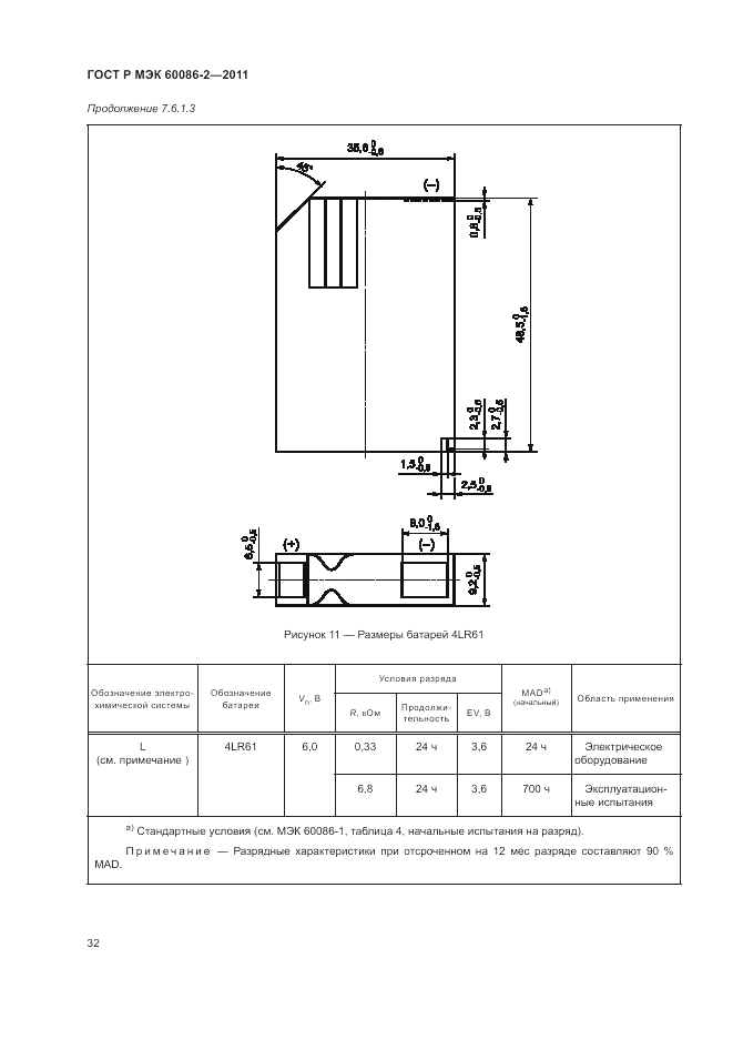 ГОСТ Р МЭК 60086-2-2011, страница 36