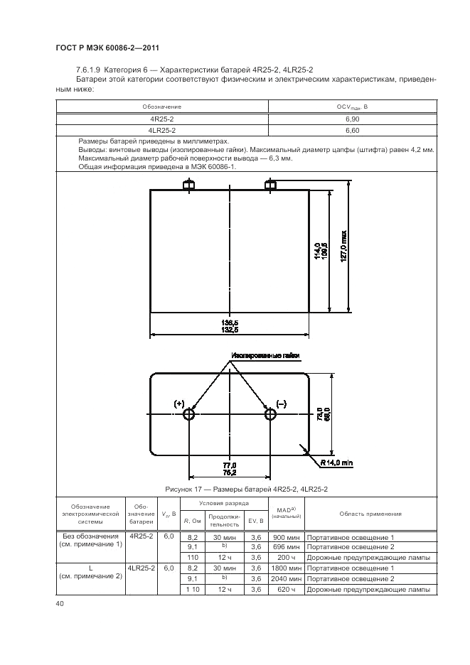 ГОСТ Р МЭК 60086-2-2011, страница 44
