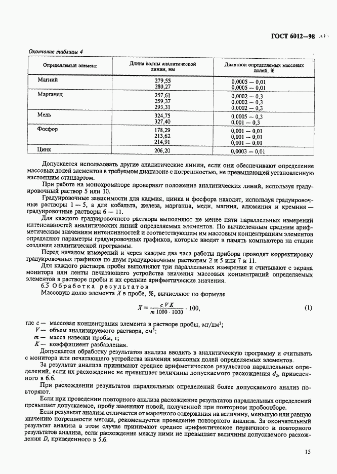 ГОСТ 6012-98, страница 18