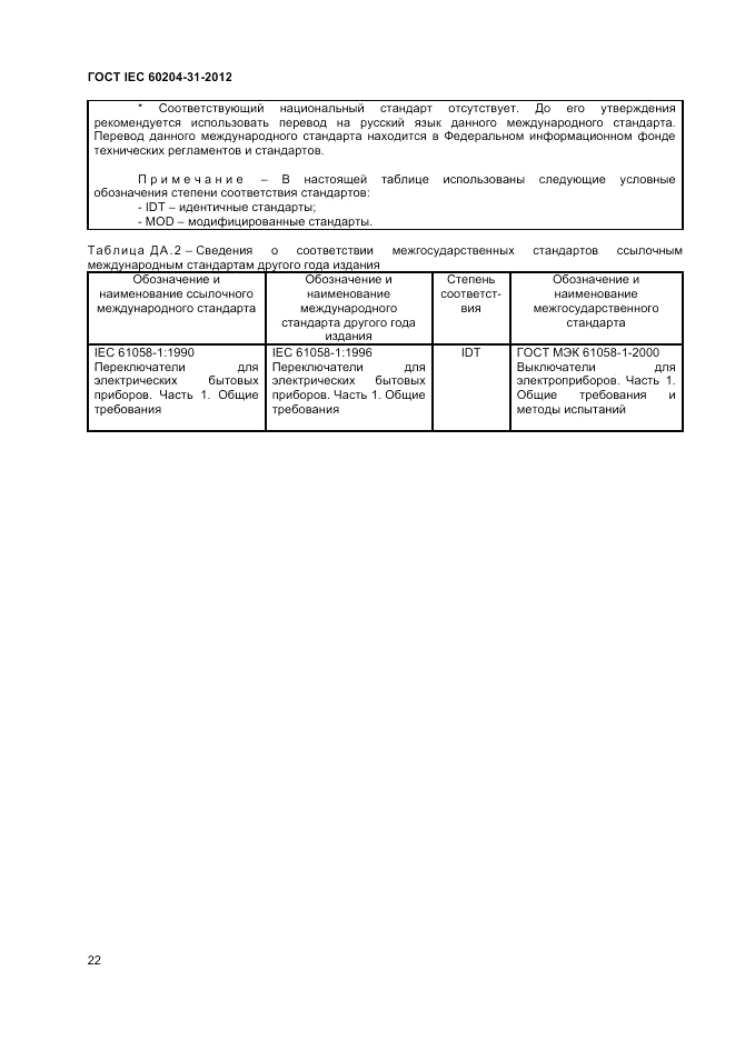 ГОСТ IEC 60204-31-2012, страница 26