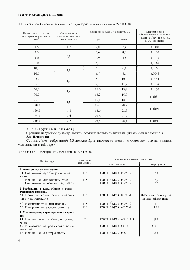 ГОСТ Р МЭК 60227-3-2002, страница 7