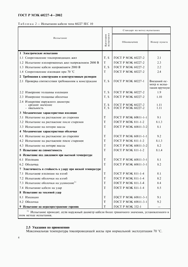 ГОСТ Р МЭК 60227-4-2002, страница 6