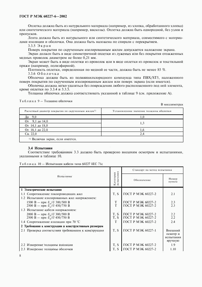 ГОСТ Р МЭК 60227-6-2002, страница 11
