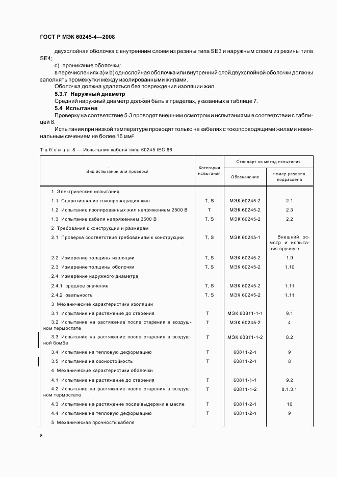 ГОСТ Р МЭК 60245-4-2008, страница 10