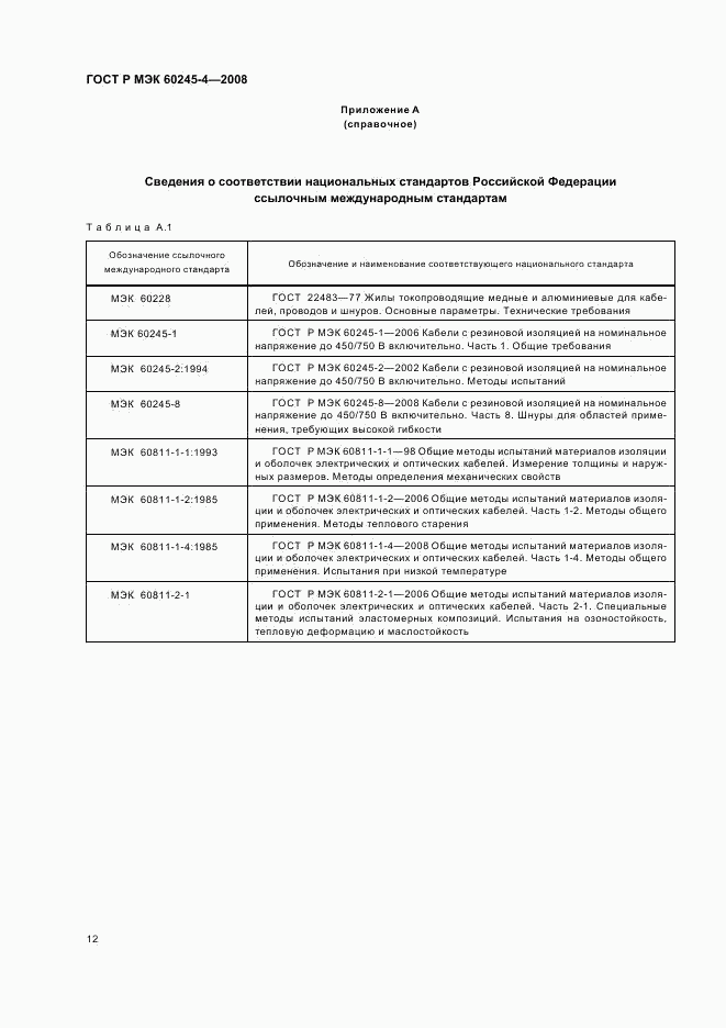 ГОСТ Р МЭК 60245-4-2008, страница 14