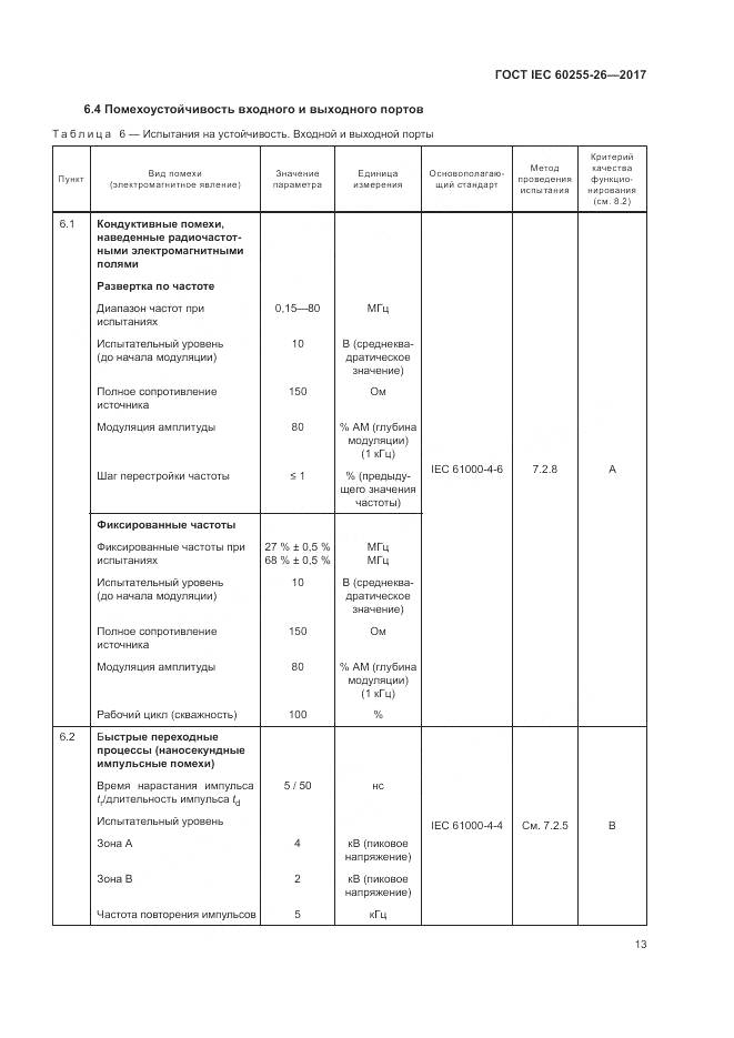 ГОСТ IEC 60255-26-2017, страница 19