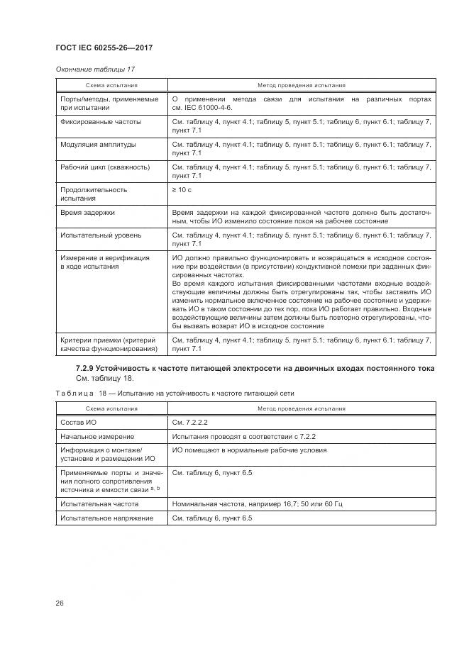 ГОСТ IEC 60255-26-2017, страница 32