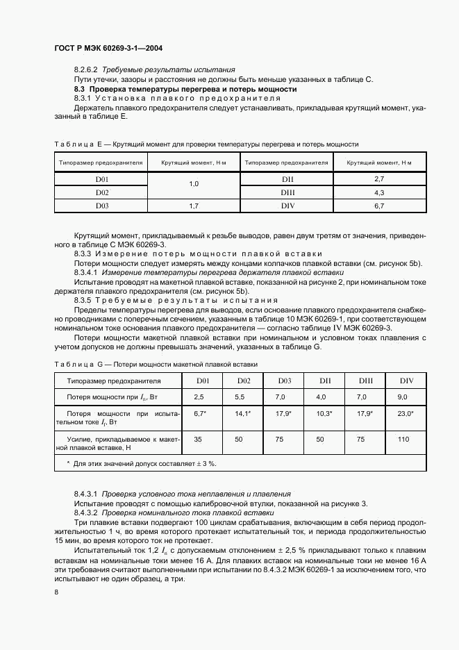 ГОСТ Р МЭК 60269-3-1-2004, страница 17