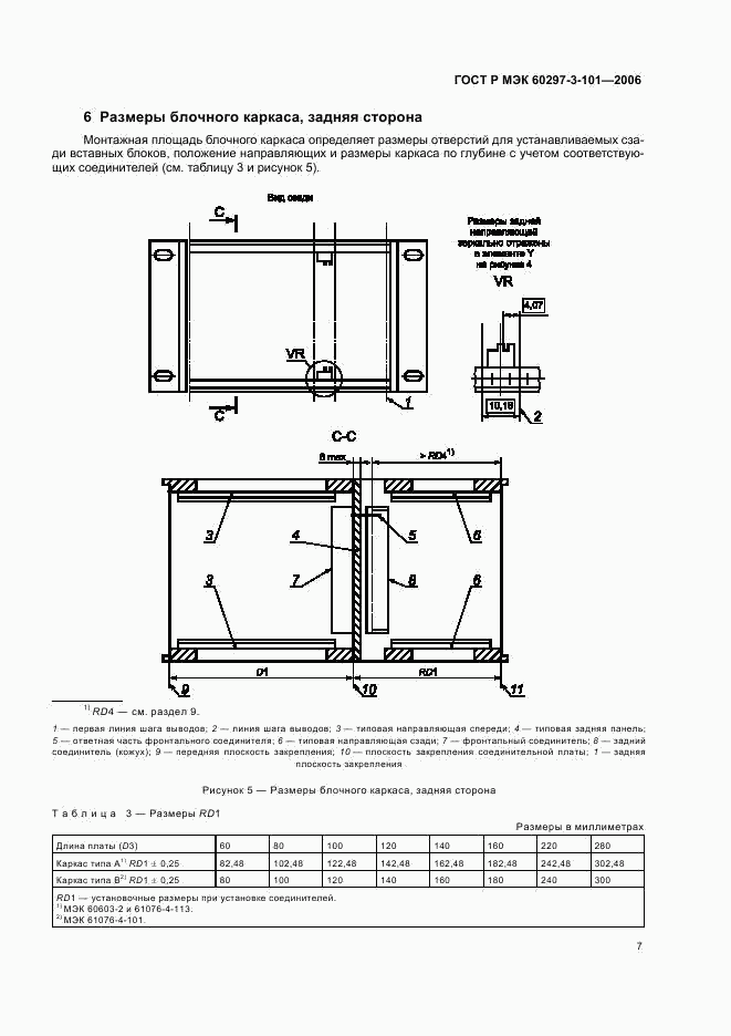 ГОСТ Р МЭК 60297-3-101-2006, страница 11