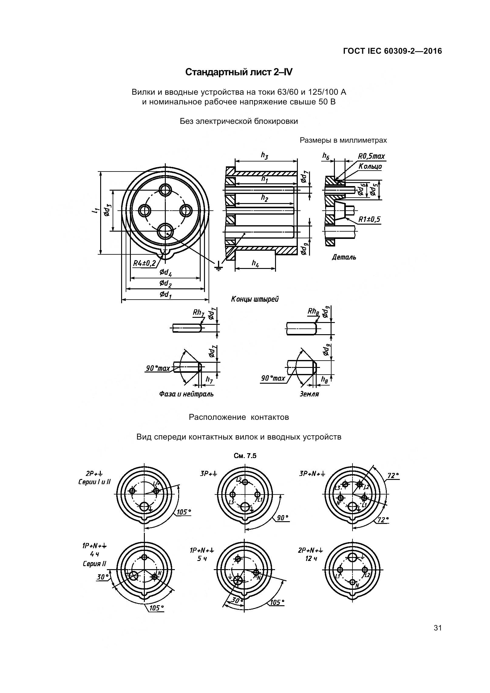 ГОСТ IEC 60309-2-2016, страница 38