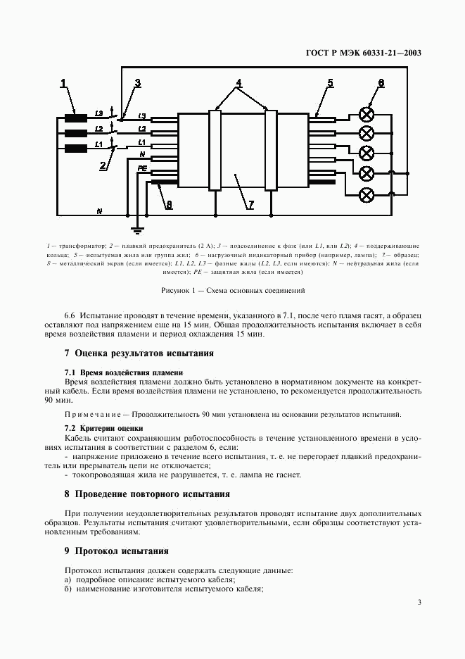 ГОСТ Р МЭК 60331-21-2003, страница 6