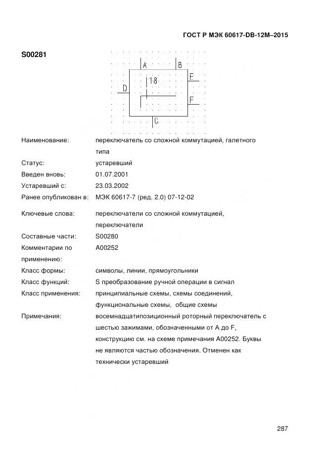 ГОСТ Р МЭК 60617-DB-12M-2015, страница 293