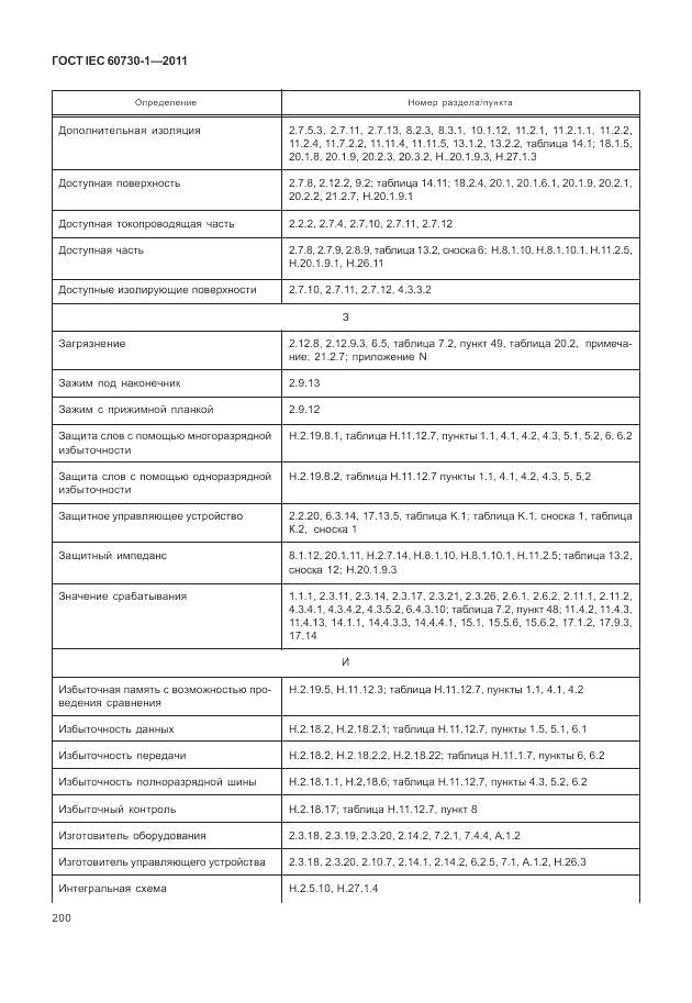 ГОСТ IEC 60730-1-2011, страница 204