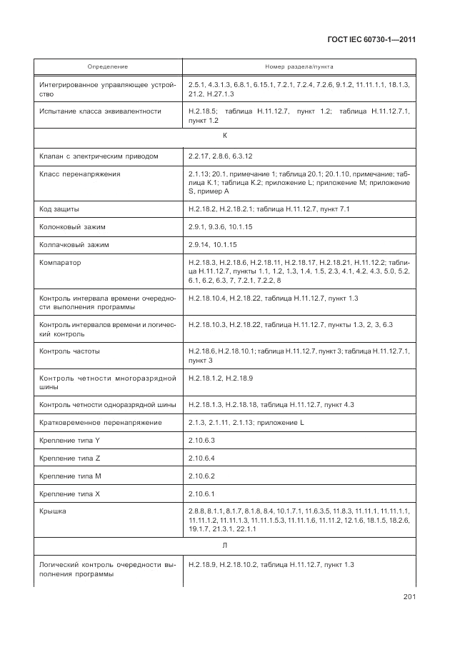 ГОСТ IEC 60730-1-2011, страница 205