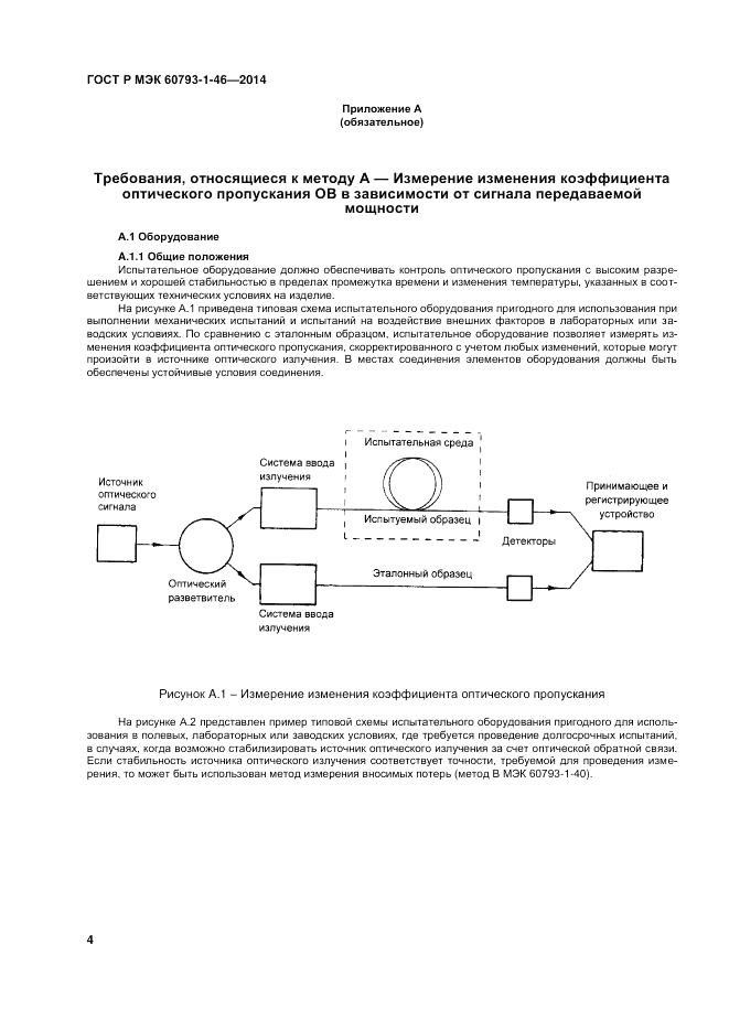 ГОСТ Р МЭК 60793-1-46-2014, страница 8