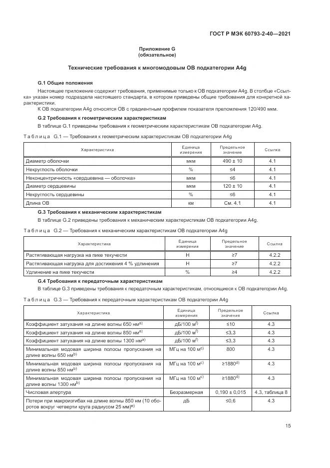 ГОСТ Р МЭК 60793-2-40-2021, страница 19