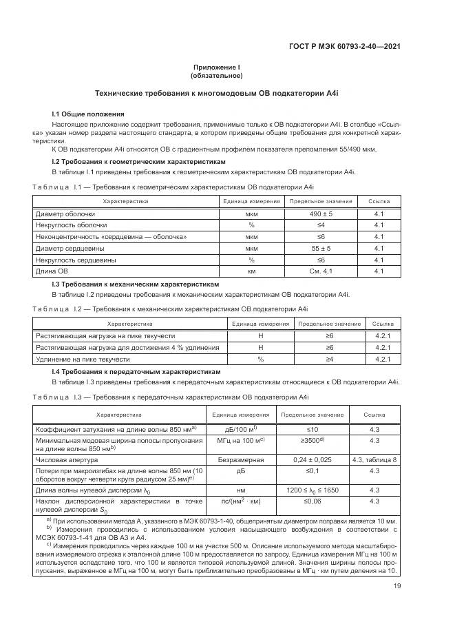 ГОСТ Р МЭК 60793-2-40-2021, страница 23